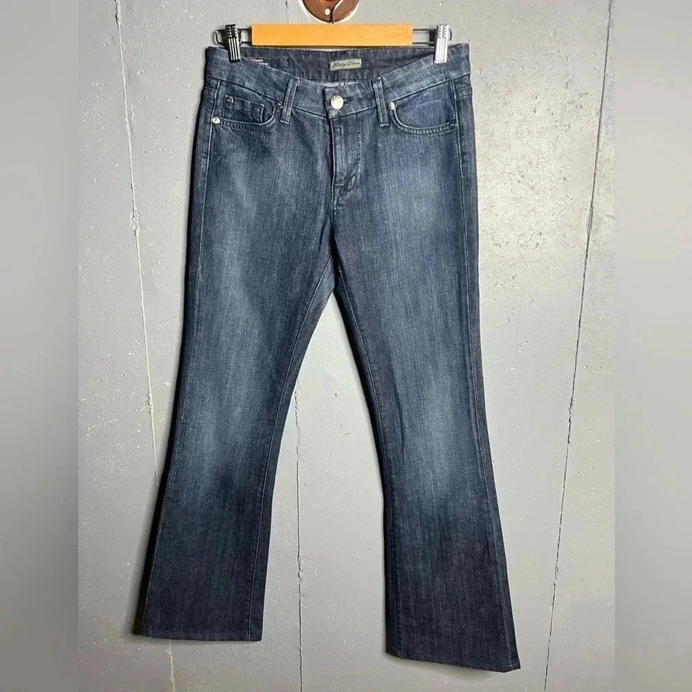 Fidelity LaFayette Mid Rise Boot Cut Jeans Sz 28